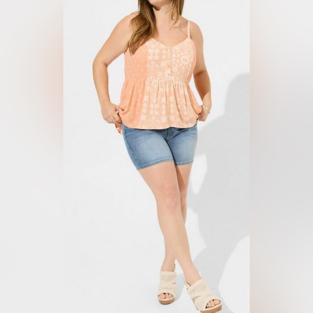 Torrid Washable Gauze Tank